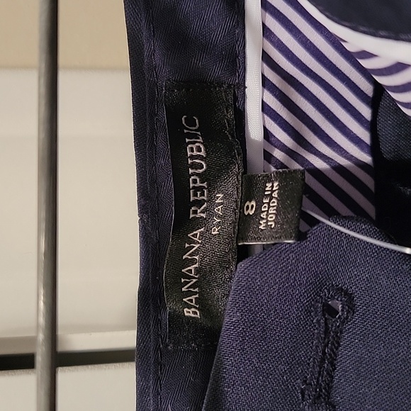 NWT Banana Republic Deep Blue Pants - Picture 3 of 4